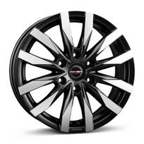 R18x7.5J 6X120 ET45 CB-74.6 black polished matt