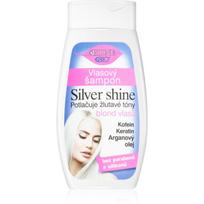 Bione Cosmetics Silver Shine vario atspalvius neutralizuojantis šampūnas 260 ml
