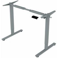 Evelekt Table leg ERGO FIT with 1 motor silver grey
