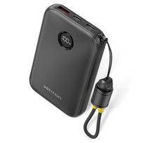 Atsarginis maitinimo šaltinis ("Power Bank") Vention 10000mah Powerbank, 2x Usb-c, 1x Usb-a, 22.5w, Juodas