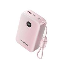 Atsarginis maitinimo šaltinis ("Power Bank") Vention Powerbank 20000mah 2xusb-c 1xusb-a 22.5w Rožinis