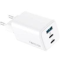 Forever Gan 65w įkroviklis: 2x Usb-c, 1x Usb, Pd/qc