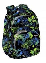 Coolpack kuprinė "batman" 27l, 44x29x16cm, juoda/mėlyna/žalia