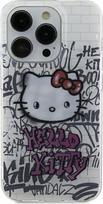 Hello Kitty IML Kitty On Bricks graffiti dėklas iPhone 11 / Xr - baltas