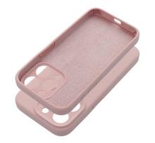 Silikoninis dėklas Iphone 12, 2mm, pudros rožės spalvos