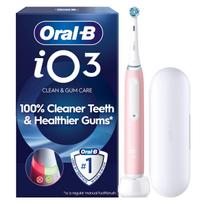 Oral-B iO3 electric toothbrush, pink + travel case (005395)
