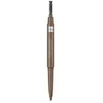 Rimmel London Brow This Way, Double-Ended Eyebrow Cream Pencil, 002, Medium Brown, 2.4 g