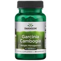 Swanson Garcinia Cambogia garcinija ekstraktas, 60 kapsulių