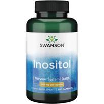 Swanson Inositol maisto papildas inozitolis, 100 kapsulių