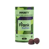 Frank Fruities Immunity maisto papildai imunitetui, 80 guminukų