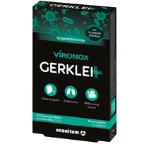 Gerklei su islandine kerpe VIRONOX  čiulpiamosios tabletės, 15 vnt.