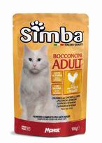 Simba konservuotas pašaras katėms su vištiena ir kepenėlėmis 100g