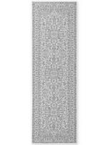 Hanse Home Duet dvipusis kilimas takas vidui ir laukui, Kona baltas/pilkas 80x250