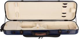 Smuiko dėklas Oblong 4/4 M-case, skirtas smuikui, granatinis - kreminis