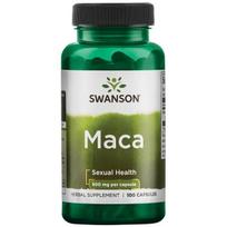 Swanson Maca peruvinės pipirnės šaknų ekstraktas, 100 kapsulių