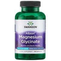 Swanson Albion Magnesium Glycinate magnio bisglicinatas, 90 kapsulių