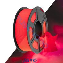 3D Plastikas JAYO PETG raudona šviečianti tamsoje 1.75mm/1kg