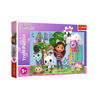 TREFL GABBY´S DOLLHOUSE dėlionė 100 det.