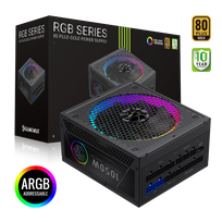 Gamemax PSU | RGB 1050G | 1050 W | Gold | Full Modular