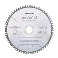 Pjovimo diskas aliuminiui Metabo FZ/TZ Aluminium Cut Professional; 216x30x58 mm; -5°