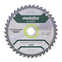 Pjovimo diskas medienai Metabo HW/CT CORDLESS CUT WOOD - CLASSIC; 216x30x40 mm; 5°