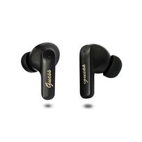 Guess PU Metal Logo TWS belaidės ausinės juodos spalvos
