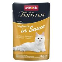 ANIMONDA Vom Feinsten Raffinesse in sauce Chicken with rabbit – šlapias kačių maistas – 85g