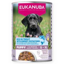EUKANUBA Life Care Puppy Rich in trout and sweet potatoes – drėgnas ėdalas šunims – 400g