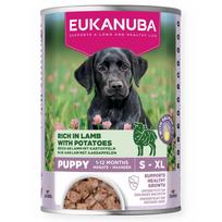 EUKANUBA Life Care Puppy Rich in lamb and potatoes – drėgnas ėdalas šunims – 400g
