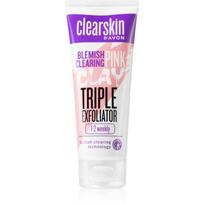 Avon Clearskin Blemish Clearing eksfoliacinis veido valiklis nuo aknės 75 ml