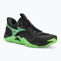 Tinklinio bateliai Mizuno Wave Momentum Elite black/glowing apple/mandarin orange