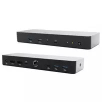 Docking station Thunderbolt 4 Intelligent Dual Display Power Delivery 90W 2x DP Video TB AUDIO LAN USB-A 10Gbps USB-C 10Gbps Kensington lock