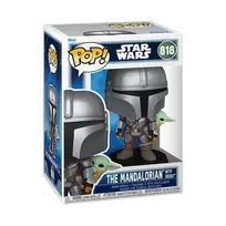 FUNKO POP! Vinilinė figūrėlė: Star Wars: Mandalorian & Grogu - The Mandalorian & Grogu