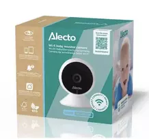 Alecto SMARTBABY5 Wi‑Fi Baby Monitor With Camera White