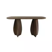 „Noku“ konsolė/stalas, 150 cm, tamsus riešutas