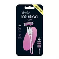 WILKINSON_Intuition Flow moterims skirtas skustuvas + 4 keičiamieji peiliukai