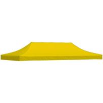 Proginės palapinės stogas, geltonos spalvos, 6x3m, 270 g/m²