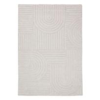 Rankų darbo dramblio kaulo spalvos iš vilnos kilimas 200x290 cm Zen Garden – Flair Rugs
