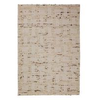 Rankų darbo natūralios spalvos iš vilnos mišinio kilimas 140x200 cm Rova Blend – Flair Rugs