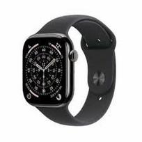 Apple Watch Series 11ÂGPS + Cellular 42mmÂNatural Titanium Case with Stone Grey Sport Band - S/M