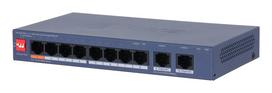 Dahua Technology CS4010-8ET2GT-60 network switch Managed L2 Gigabit Ethernet (10/100/1000) Power over Ethernet (PoE) Blue