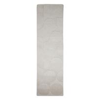 Rankų darbo dramblio kaulo spalvos iš vilnos kilimas 60x230 cm Gigi – Flair Rugs