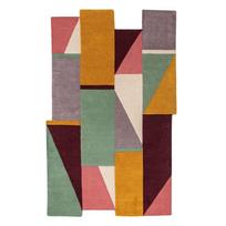 Rankų darbo iš vilnos kilimas 150x240 cm Shuffle Shaped – Flair Rugs