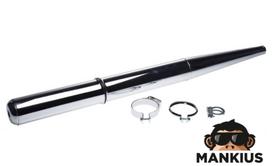 Duslintuvas SIMSON SR50 SR70 CHROME W/CLAMP