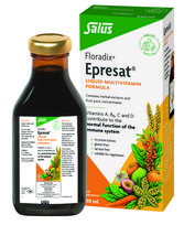 FLORADIX skysta multivitaminų formulė EPRESAT, 250ml