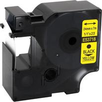 Strefa Drukarek Taśma Dymo D1 zamiennik 53718 24mm x 7m żółta/Black nadruk | AP-181098