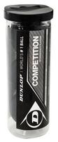 Skvošo kamuoliukas Dunlop COMPETITION YellowDot 3-tube