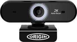 Kamera internetowa ORIGIN STORAGE USB 2K Full HD (OS-USB-2KWEBCAM) | OS-USB-2KWEBCAM | 5059902047823