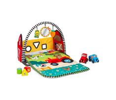 Baby Einstein - Kūdikių žaidimų kilimėlis BUSY BARNYARD 4xAA