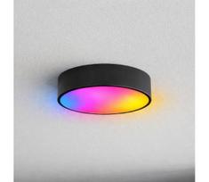 Brilagi -LED RGBW dimeriuojamas vonios kambario lubinis šviestuvas CLARE 2xE27/9W/230V IP54 Wi-Fi juodas